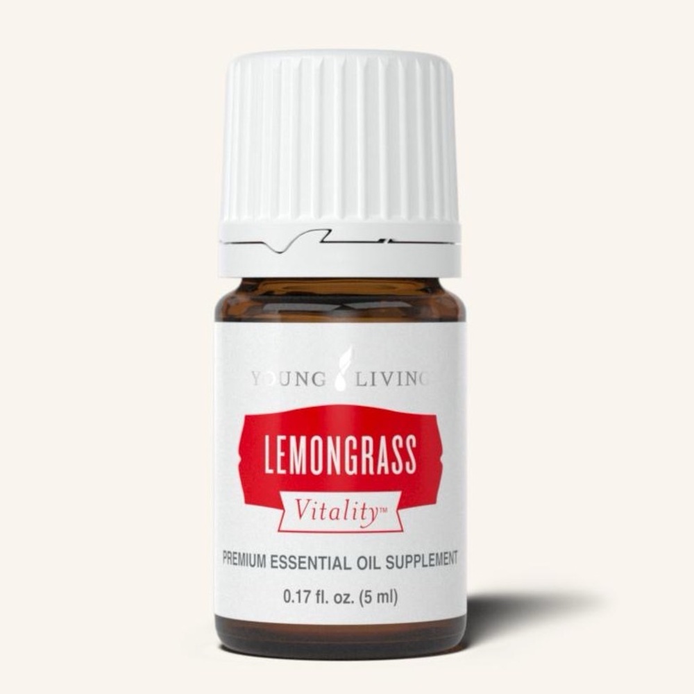 Lemongrass Vitality Young Living EO 5ml Unopened Sealed Amber Glass Bottle NIB